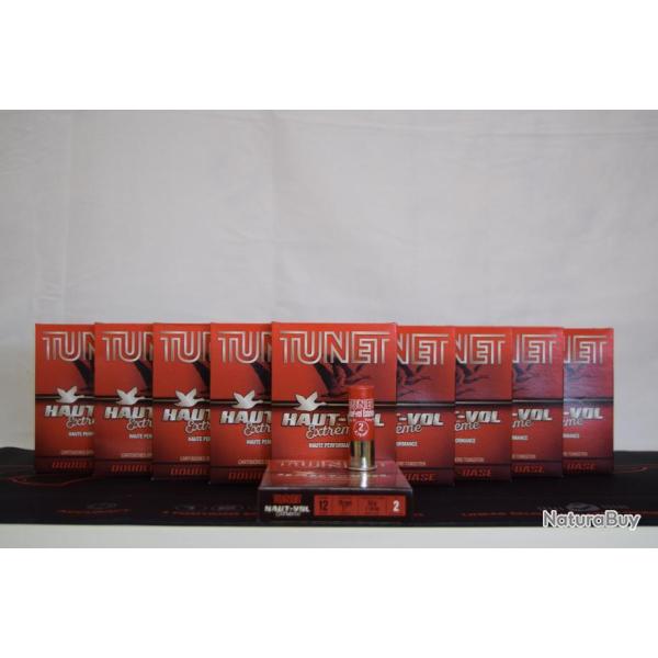 Wahoo lisse ! - Cartouches TUNET HAUT VOL EXTREME, Calibre 12, 53gr, plomb 2 x10 bo�tes
