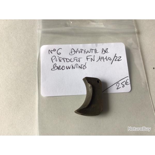 VENDU PAR LE-CUIRASSIER N6 DETENTE DE PISTOLET BROWNING 1910/22
