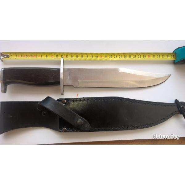Couteau bowie magnum neuf 35 cm