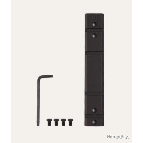 RAIL WARNE A996M ALUMINIUM BROWNING BAR MATTE