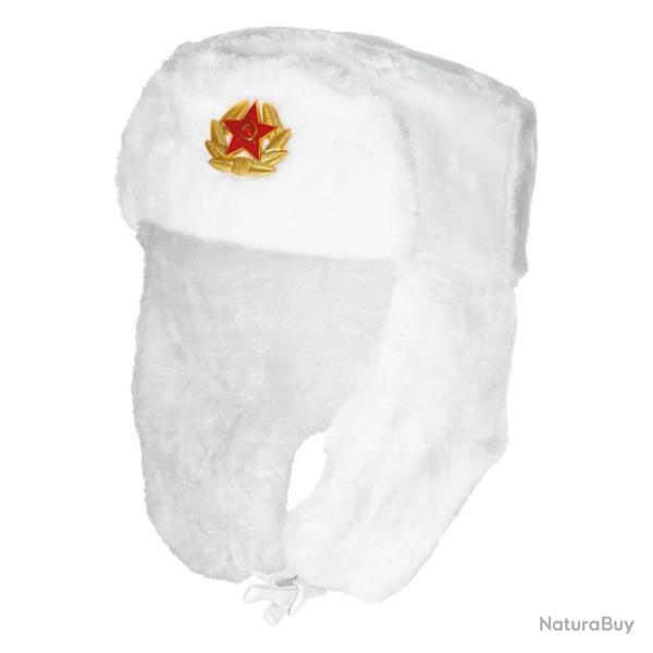Chapka Blanche URSS - Style Russe