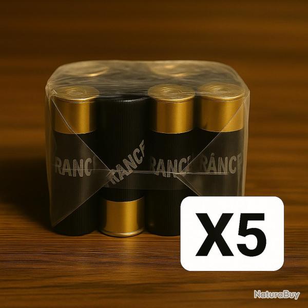 Wahoo lisse ! - Cartouches Mary Arm Dragonne Chevrotine 4/0 - Cal.12 36gr BJ - 125 cartouches