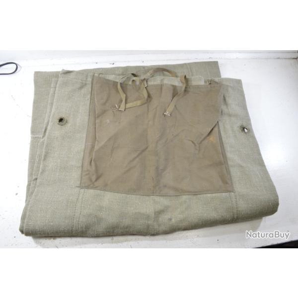 Toile de lit ou brancard RUSSE annes 1970. Toile militaire, equipement surplus
