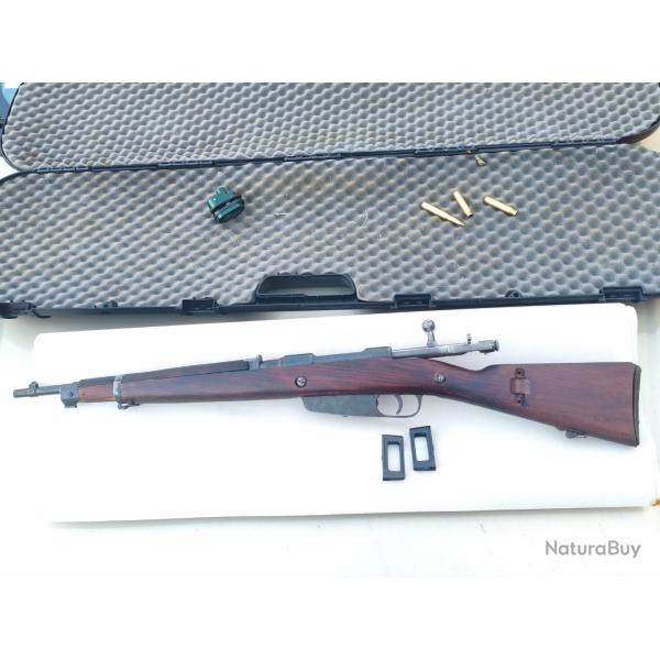 Rare superbe Carcano ts spzial trupp 8x57is + clip  (1 sans rserve)
