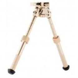 BIPIED RIS TACTIQUE EN M&Eacute;TAL SUR ROTULE BRONZE