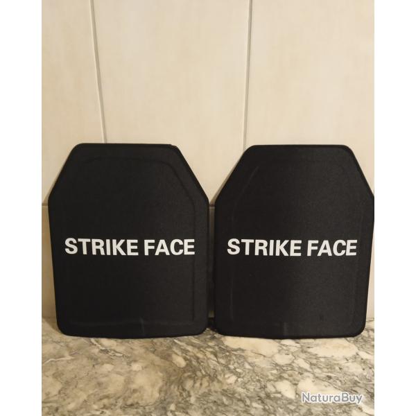 plaques balistiques NIJ III A x 2 neuves