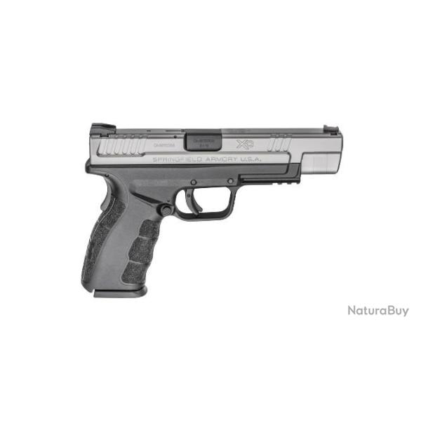 Wahoo Poing/Cat.B ! - HS PRODUKT - Pistolet XD9 MOD2 TACTICAL 5" Inox / noir - Cal. 9x19
