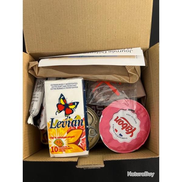 Ration militaire JDC - Menu 1 Viande - Pack alimentaire complet scell�