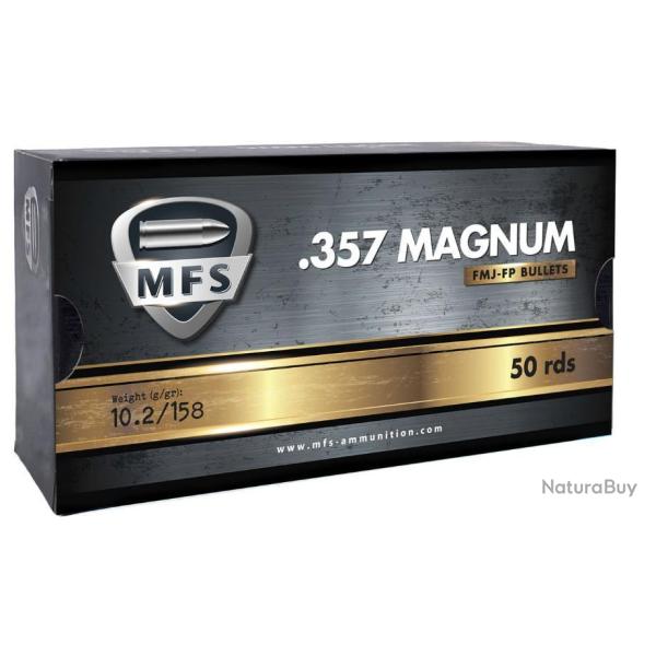 Wahoo Poing/Cat.B ! - Munitions MFS 357MAG FMJ FP 10.2G 158GR x2 botes