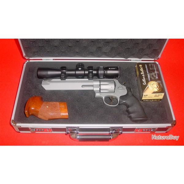 SMITH & WESSON 629 PERFORMANCE CENTER TITANIUM 44 MAG ETAT NEUF avec lunette VORTEX NEUVE