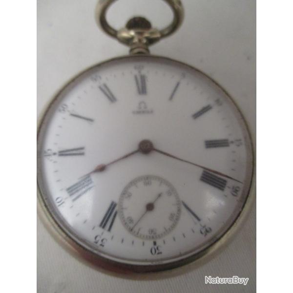 une montre  a gousset OMEGA  fonctionne
