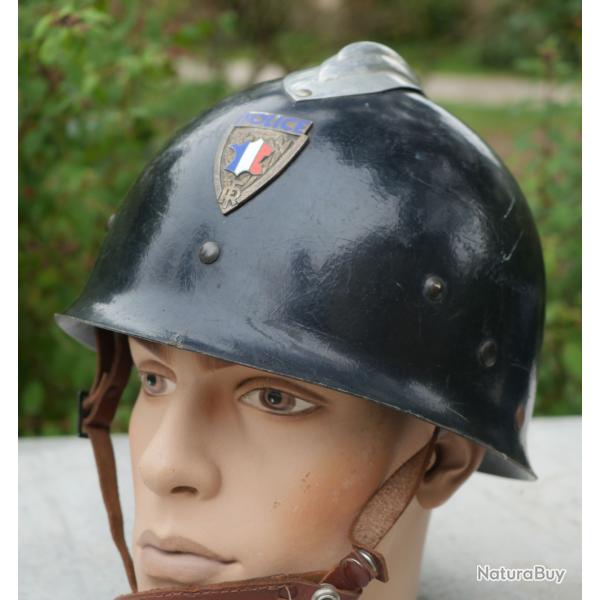 Casque Police CRS des annes 50/60 - COU25CSQ001