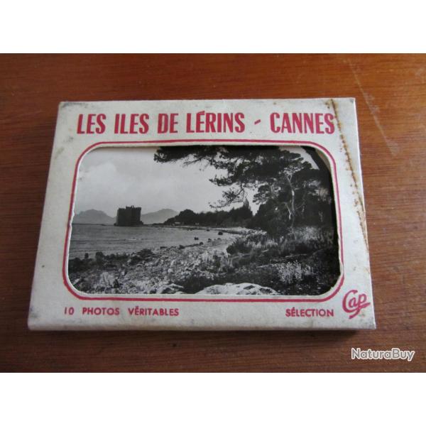 10 mini photos L�rins - Cannes �ditions Cap 1940
