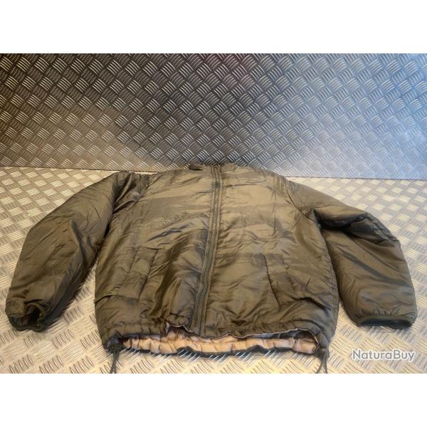 veste doudoune thermique grand froid r�versible mil-tec vert ou marron taille m