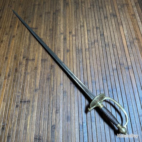 �P�E 1816 D'OFFICIER FRAN�AIS CLAVIER AU COQ GAULOIS LAME FORG�E PAR COULAUX A   KLINGENTHAL