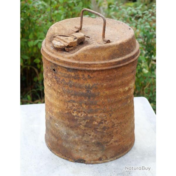 W/|D - RARE Bidon JERRICAN 6th AIRBORNE Britannique container parachutiste Normandie TIN25BID001