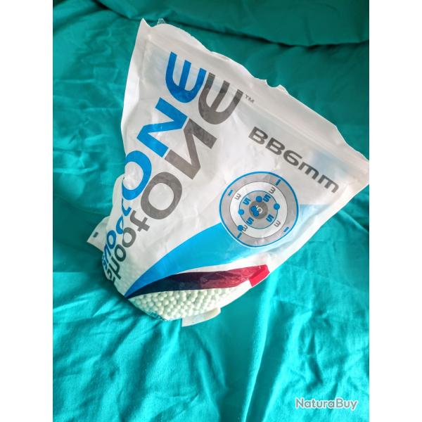 Billes Airsoft traante 6mm 0,25gr vertes tracer shootone pour traceur