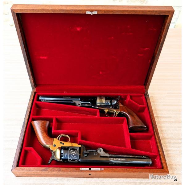 coffret de 2 COLT PIETTA 1851 commmoratifs calibre .44