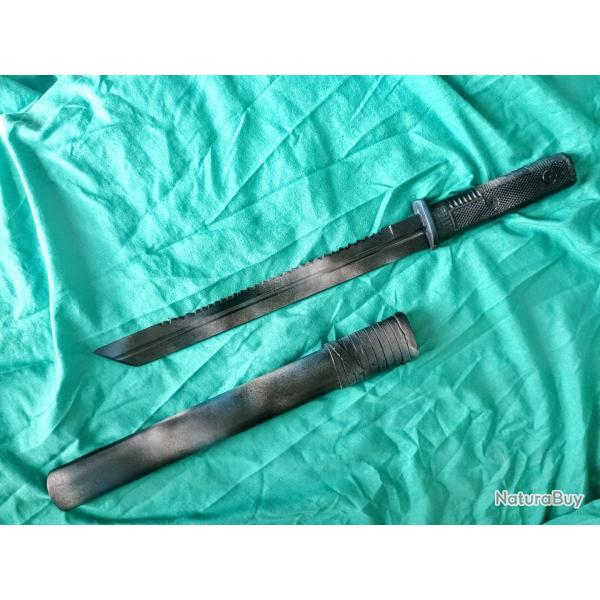 Custom �p�e HONSHU UC3245 Wakizashi brise casque Tekkan Kabutowari katana sabre couteau matraque