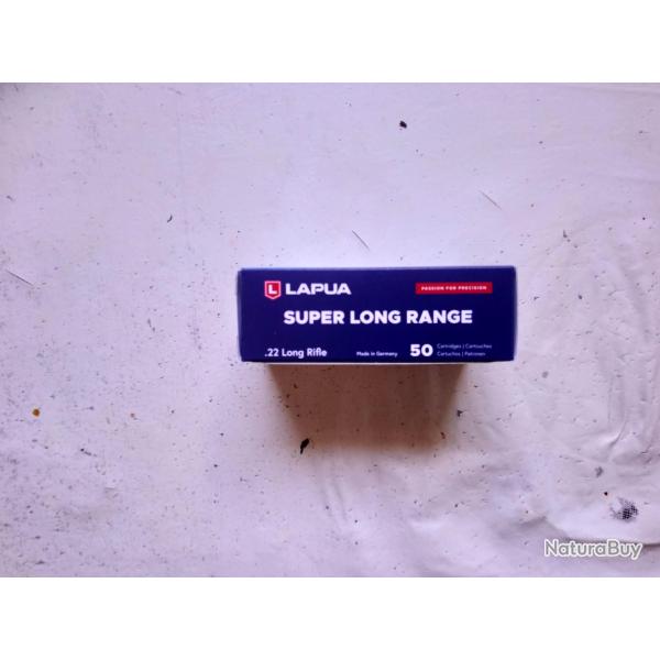 Vend cartouches 22lr Lapua super long range