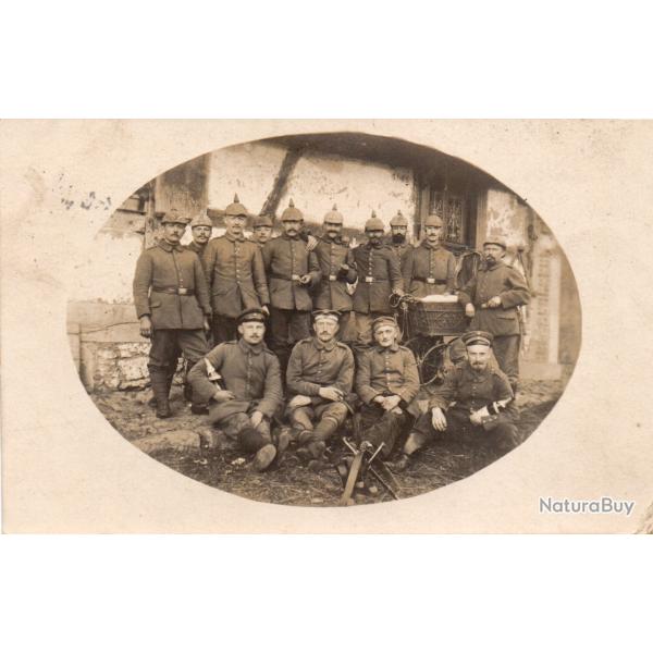 CPA -Photo - Un Groupe Soldats Allemands -N�4251