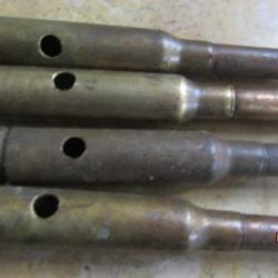 UNE Carcano munitions 6.5x52 Italie Italien ww2 perc&eacute;e percut&eacute;e vid&eacute;e neutralis&eacute;e seconde guerre