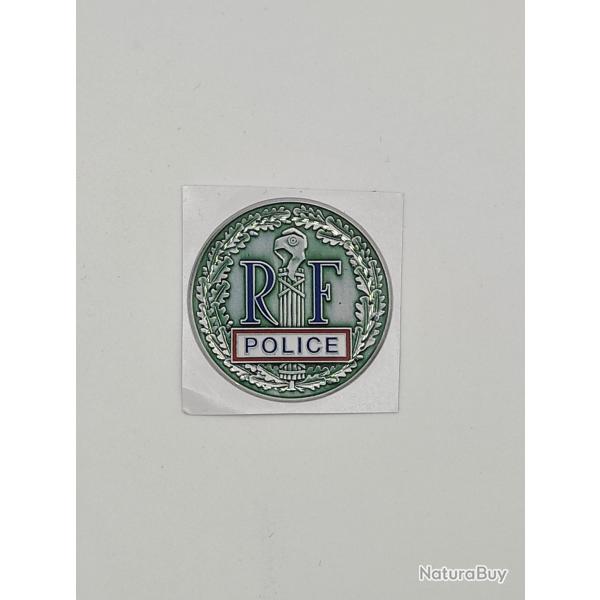 M�daille police judiciaire acrylique