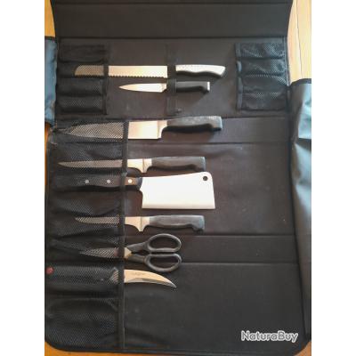 Damas 9 Pièces Set Couteaux de Cuisines Professionnels 67 Couche Acier