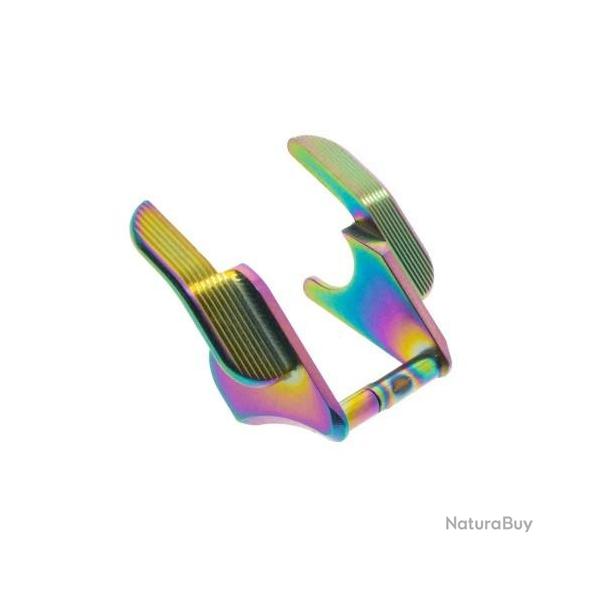 Match Grade Stainless Steel Thumb Safety - Rainbow
