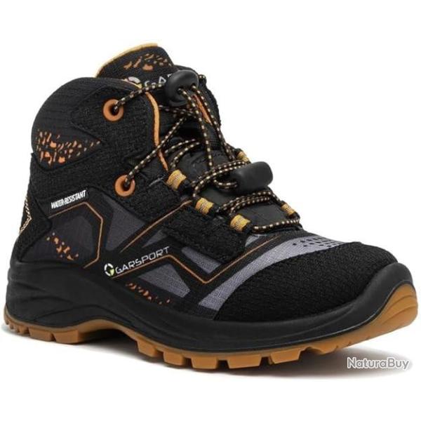 Chaussures IENA MID WR enfant GARSPORT 32 NERO/ARANCIO