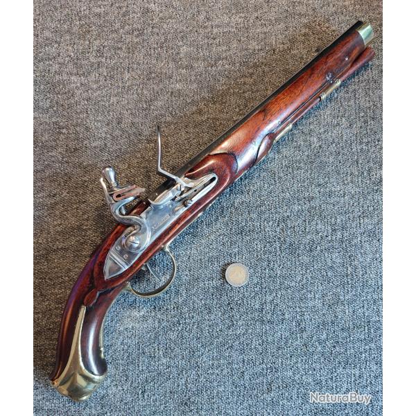 Trs lourd pistolet  silex de cavalerie modle 1733 fabrication indienne A.H.U de 2019 tat