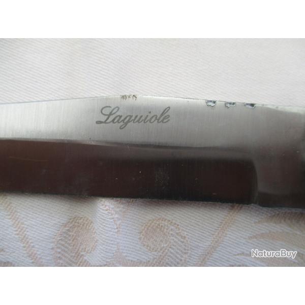 couteau de chasse laguiole pliant