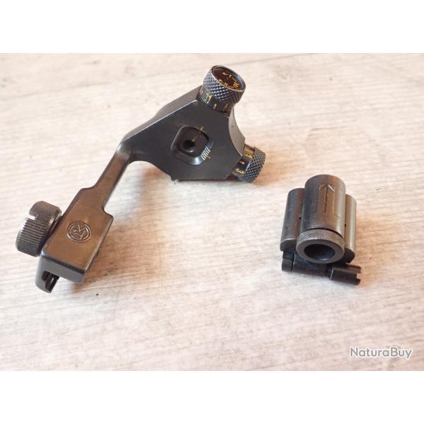 BEAU DIOPTRE + TUNNEL pour fusil K31 Rubin Schmidt Suisse