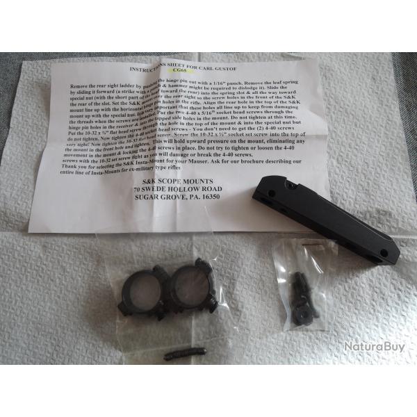 Embase S&K pour Carl Gustaf M96