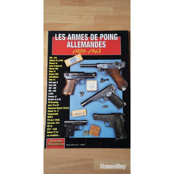 Livre la gazette des armes sur les armes de poing Allemandes