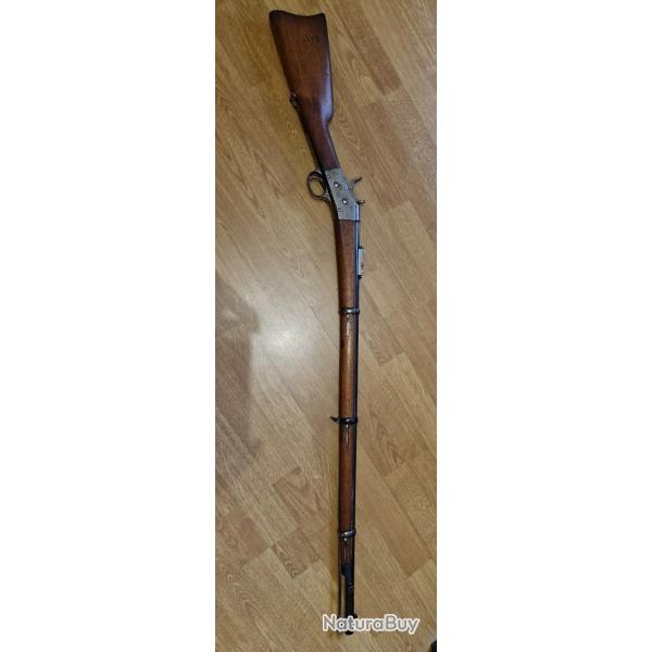 Superbe Remington Rolling  Block cal 43 Egyptien Rgiment