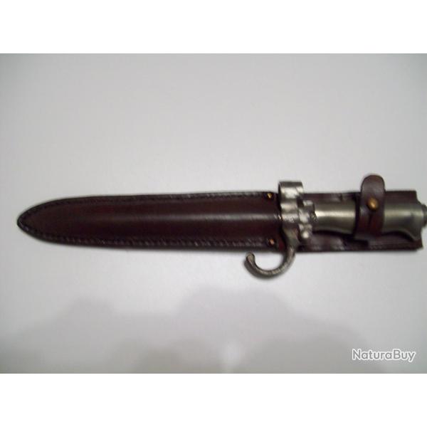 militaria ww1 francais poignard de tranch�e 14/18 ersatz poilu