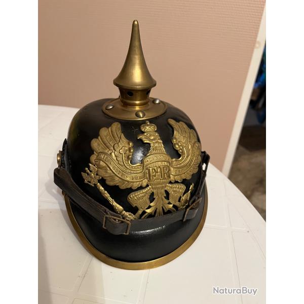 Casque  pointe prussien, modle 1895