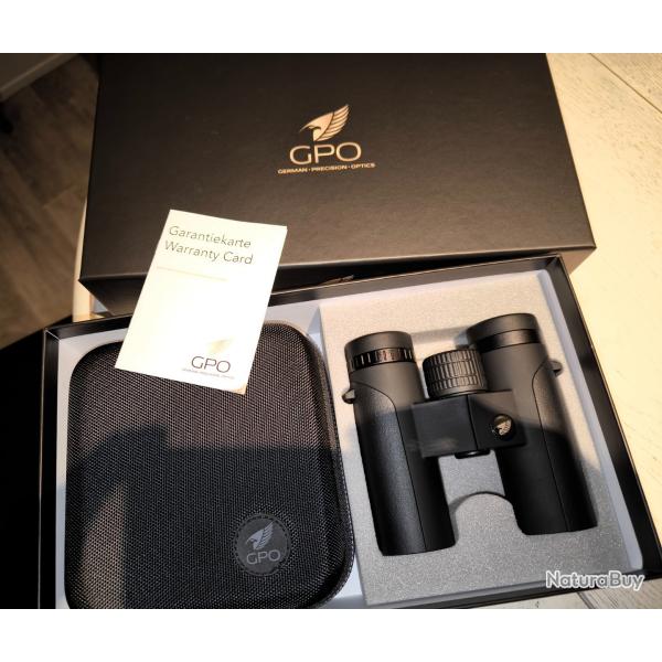 Jumelles gpo passion Ed 832 encore sous garantie german optics prcision