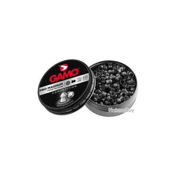 Bo�te de 500 plombs Pro Magnum P�n�tration cal 4.5 GAMO