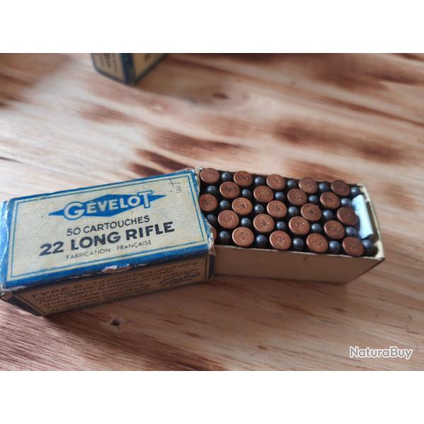 Cartouches collection Gvelot 22lr