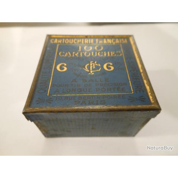 BOITE DE 100 CARTOUCHES DE CALIBRE 6MM LONG