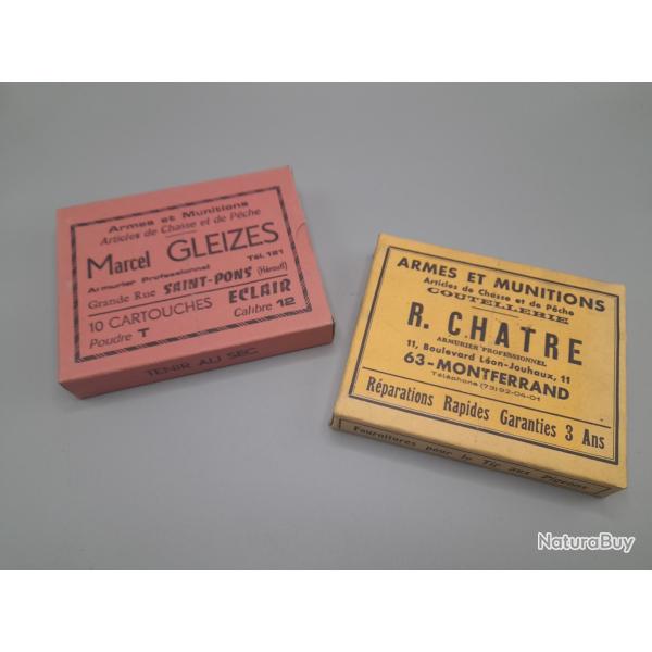 2 Boite PB n8 et 10 pour collectionneur - non recharges