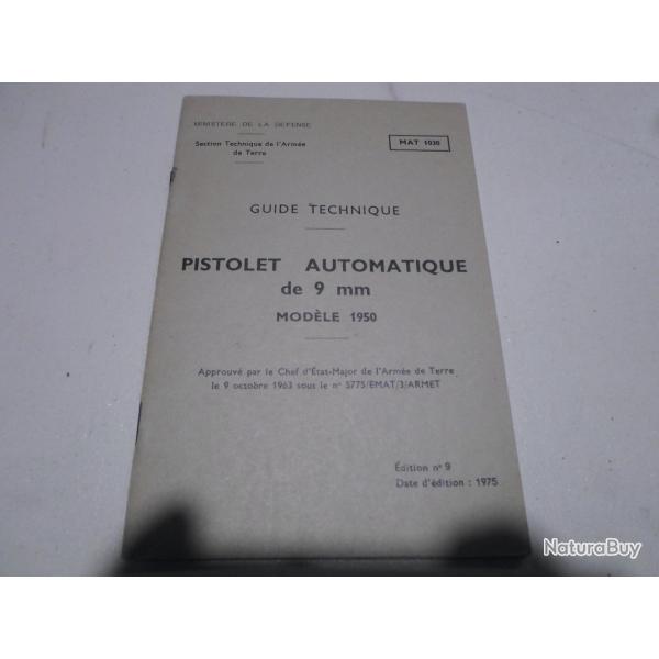 LIVRET TECHNIQUE POUR MAC 50