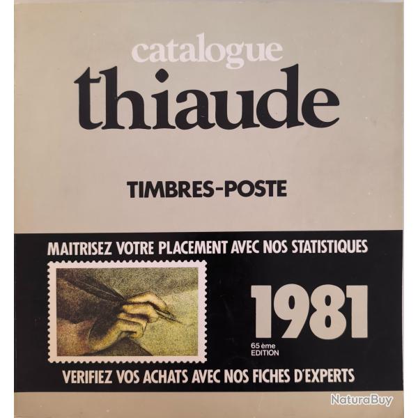 Catalogue Thiaude 1981
