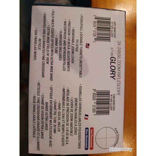 Lunette konus glory 3x24x56