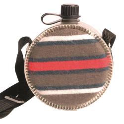 Gourde western rev&ecirc;tue de feutre 0,75 l