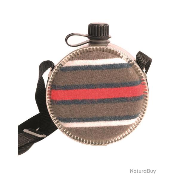 Gourde western rev�tue de feutre 0,75 l