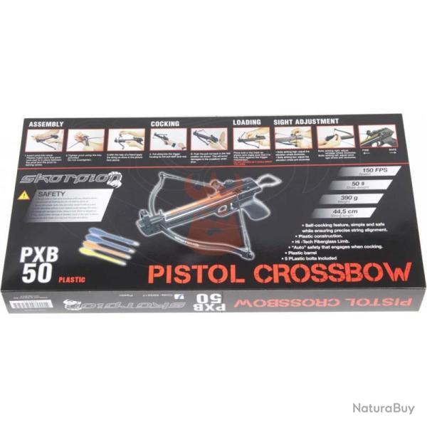 Pistolet Arbal�te Skorpion PXB 50 en Alu