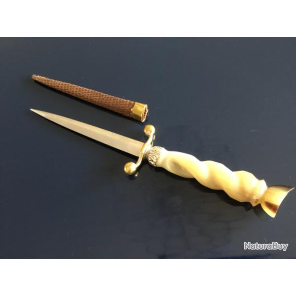 Superbe dague de vertu ou pique couille Dbut du sicle 7